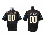 Nike Indianapolis Colts Customized Black 2016 Pro Bowl Men's Stitched Jerseys[Elite]