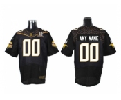 Nike Minnesota Vikings Customized Black 2016 Pro Bowl Men's Stitched Jerseys[Elite]