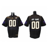 Nike New York Giants Customized Black 2016 Pro Bowl Men's Stitched Jerseys[Elite]