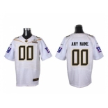 Nike New York Giants Customized white 2016 Pro Bowl Men's Stitched Jerseys[Elite]