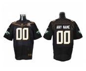 Nike Philadelphia Eagles Customized Black 2016 Pro Bowl Men's Stitched Jerseys[Elite]