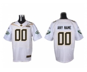 Nike Philadelphia Eagles Customized white 2016 Pro Bowl Men's Stitched Jerseys[Elite]