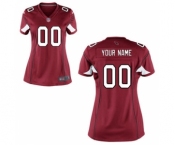 Women Nike Nfl Jerseys Arizona Cardinals Customized Red Jersey