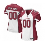 Women Nike Nfl Jerseys Arizona Cardinals Customized White Jersey