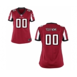 Women Nike Nfl Jerseys Atlanta Falcons Customized Red Jersey