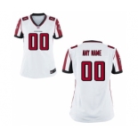 Women Nike Nfl Jerseys Atlanta Falcons Customized White Jersey