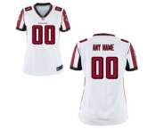 Women Nike Nfl Jerseys Atlanta Falcons Customized White Jersey