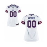 Women Nike Nfl Jerseys Buffalo Bills Customized White Jersey