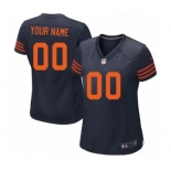 Women Nike Nfl Jerseys Chicago Bears Customized Alternate Blue Jersey