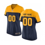 Women Nike Nfl Jerseys Green Bay Packers Customized Blue Jersey