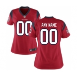 Women Nike Nfl Jerseys Houston Texans Customized Red Jersey