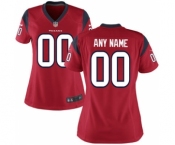 Women Nike Nfl Jerseys Houston Texans Customized Red Jersey