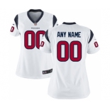 Women Nike Nfl Jerseys Houston Texans Customized White Jersey