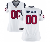 Women Nike Nfl Jerseys Houston Texans Customized White Jersey