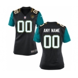 Women Nike Nfl Jerseys Jacksonville Jaguars Customized Black Jersey