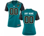 Women Nike Nfl Jerseys Jacksonville Jaguars Customized Green Jersey