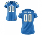 Women Nike Nfl Jerseys San Diego Chargers Customized Lt.Blue Jersey