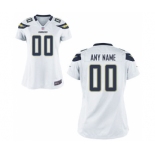 Women Nike Nfl Jerseys San Diego Chargers Customized White Jersey