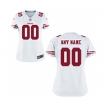 Women Nike Nfl Jerseys San Francisco 49ers Customized White Jersey