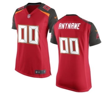 Women Nike Nfl Jerseys Tampa Bay Buccaneers Customized Red Jersey