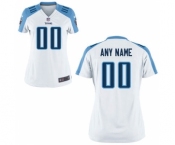 Women Nike Nfl Jerseys Tennessee Titans Customized White Jersey