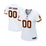 Women Nike Nfl Jerseys Washington Redskins Customized White Jersey