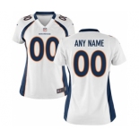 Women Nike nfl Jerseys Denver Broncos Customized White Jersey