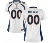 Women Nike nfl Jerseys Denver Broncos Customized White Jersey