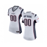 Women Nike nfl jerseys New England Patriots Customized White Jersey