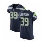 Men's Nike Seattle Seahawks #39 Dontae Johnson Navy Blue Team Color Vapor Untouchable Elite Player NFL Jersey