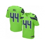 Men's Nike Seattle Seahawks #44 Delano Hill Elite Green Rush NFL Jersey