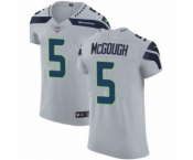 Men's Nike Seattle Seahawks #5 Alex McGough Grey Alternate Vapor Untouchable Elite Player NFL Jersey