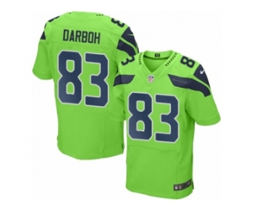 Men's Nike Seattle Seahawks #83 Amara Darboh Elite Green Rush NFL Jersey