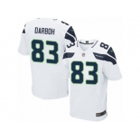 Men's Nike Seattle Seahawks #83 Amara Darboh Elite White NFL Jersey