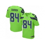 Men's Nike Seattle Seahawks #84 Amara Darboh Elite Green Rush NFL Jersey