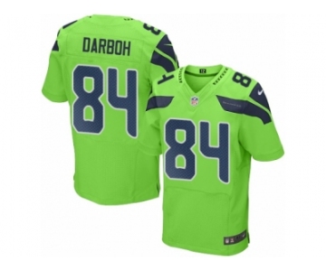 Men's Nike Seattle Seahawks #84 Amara Darboh Elite Green Rush NFL Jersey