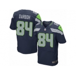 Men's Nike Seattle Seahawks #84 Amara Darboh Elite Steel Blue Team Color NFL Jersey