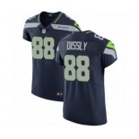 Men's Nike Seattle Seahawks #88 Will Dissly Navy Blue Team Color Vapor Untouchable Elite Player NFL Jersey