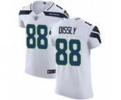 Men's Nike Seattle Seahawks #88 Will Dissly White Vapor Untouchable Elite Player NFL Jersey