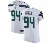 Men's Nike Seattle Seahawks #94 Rasheem Green White Vapor Untouchable Elite Player NFL Jersey