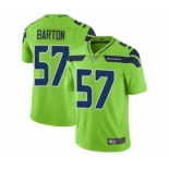 Men's Seattle Seahawks #57 Cody Barton Elite Green Rush Vapor Untouchable Football Jersey