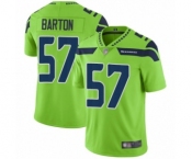 Men's Seattle Seahawks #57 Cody Barton Elite Green Rush Vapor Untouchable Football Jersey