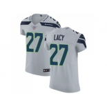 Nike Seattle Seahawks #27 Eddie Lacy Grey Alternate Men Stitched NFL Vapor Untouchable Elite Jersey