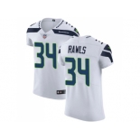 Nike Seattle Seahawks #34 Thomas Rawls White Men Stitched NFL Vapor Untouchable Elite Jersey