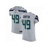 Nike Seattle Seahawks #49 Shaquem Griffin Grey Alternate Men Stitched NFL Vapor Untouchable Elite Jersey