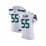 Nike Seattle Seahawks #55 Frank Clark White Men Stitched NFL Vapor Untouchable Elite Jersey