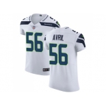 Nike Seattle Seahawks #56 Cliff Avril White Men Stitched NFL Vapor Untouchable Elite Jersey