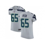 Nike Seattle Seahawks #65 Germain Ifedi Grey Alternate Men Stitched NFL Vapor Untouchable Elite Jersey