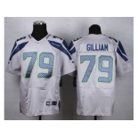 Nike Seattle Seahawks #79 gilliam grey jerseys[Elite]