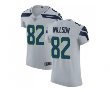 Nike Seattle Seahawks #82 Luke Willson Grey Alternate Men Stitched NFL Vapor Untouchable Elite Jersey